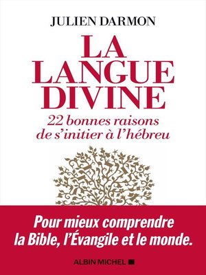cover image of La Langue divine